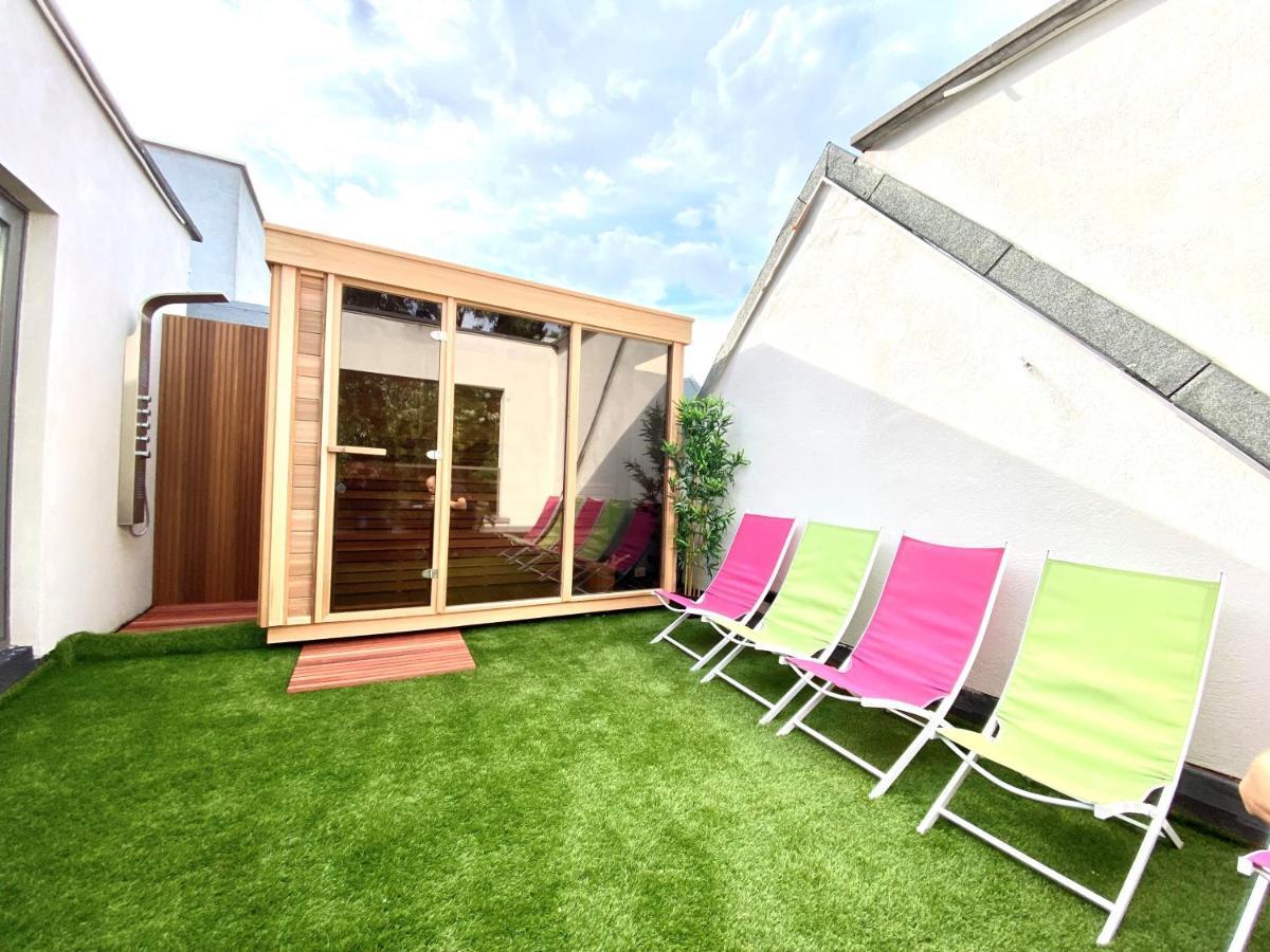 The Square - Vacation Rental With Outdoor Sauna - Centre Of Antwerpen Bagian luar foto